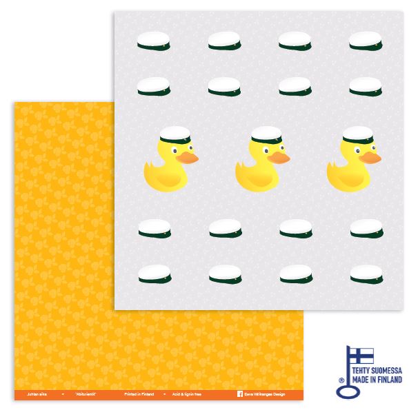 Skräppipaperi 30x30cm ABITURIENTIT - Skräppipaperit ja kuviokartongit - 900-ABI - 1