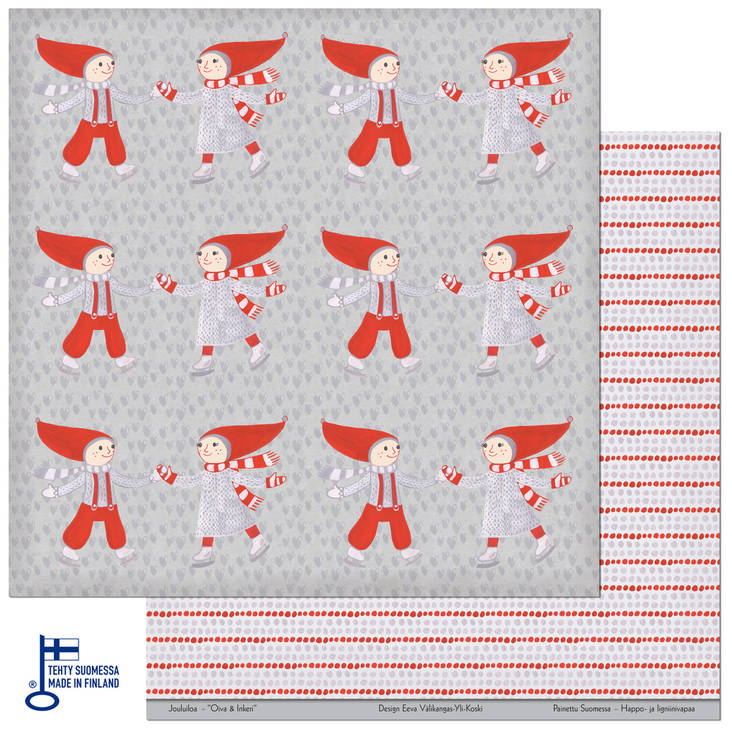 Skräppipaperi OIVA & INKERI - Skräppipaperit ja kuviokartongit - 900-OI - 1