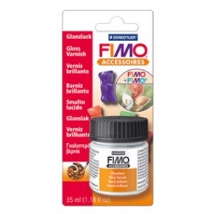 FIMO-lakka, kiiltävä 35 ml - FIMO-tarvikkeet ja lisäaineet - 8704-01BK - 1
